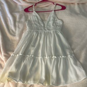 Pretty little thing white mini dress